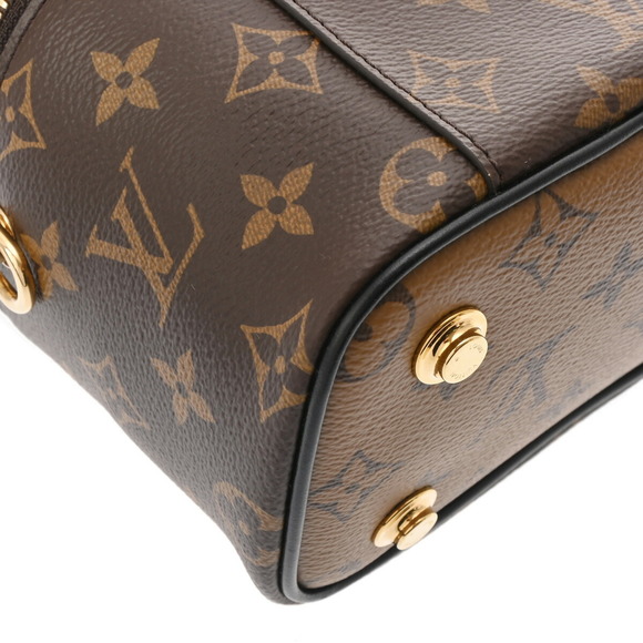 Louis Vuitton Reverse Vanity NV PM Chain Shoulder Brown Handbag Bag Back - Picture 8 of 15